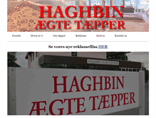 Tablet Screenshot of haghbin.com